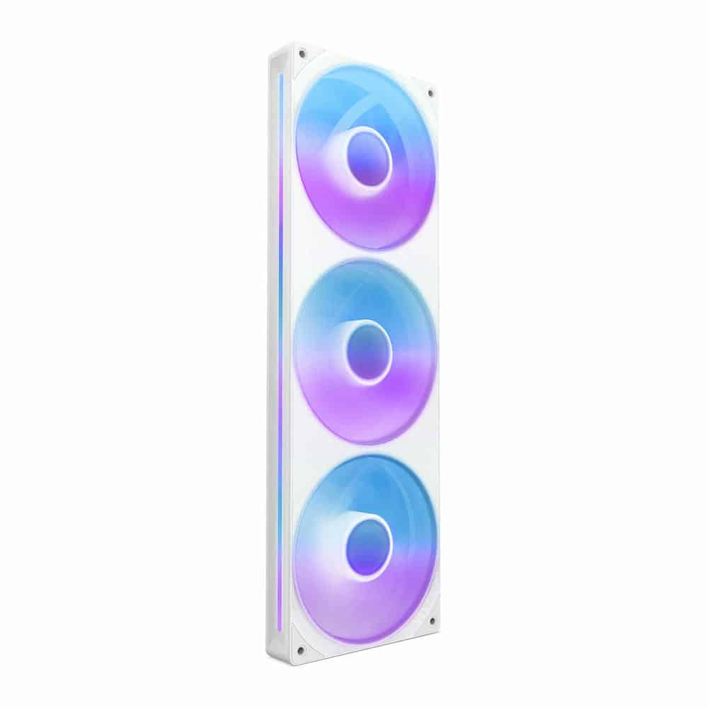 NZXT F360 RGB Core 360mm PWM Uni-body Fan White